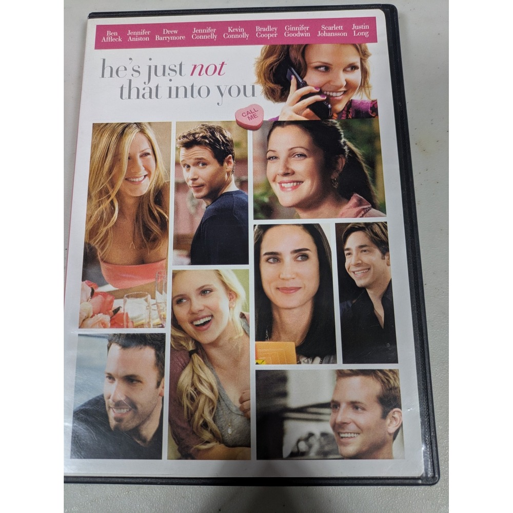Hes Just Not That Into You DVD 2009 Jennifer Aniston Ben Affleck Rom-Com